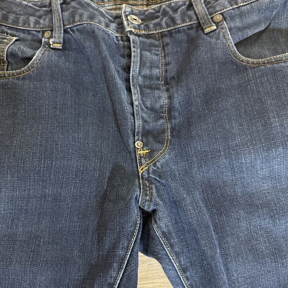 G-STAR RAW ATTACC Straight Jeans Mens 38x30 Dark Wash Button fly - Picture 4 of 11